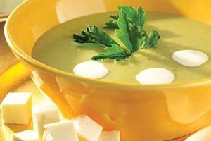 Sopa de pimiento verde