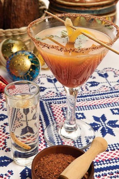 Margarita de guayaba y naranja