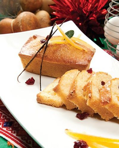 Panqué de arándano y naranja