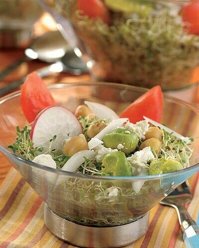 Ensalada de garbanzos