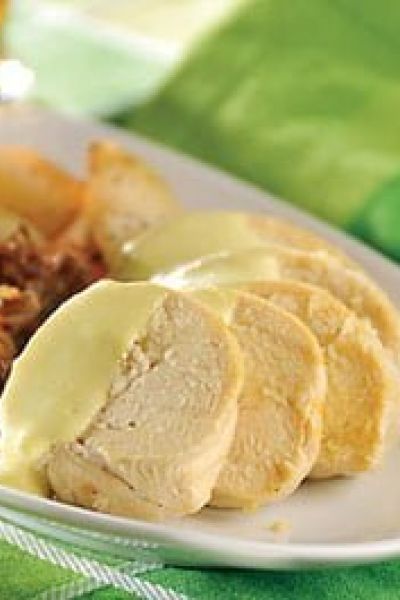 Pollo con salsa de mostaza