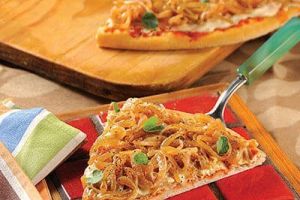 Pizza de cebolla