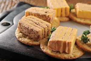 Botanita de queso y jamón picante