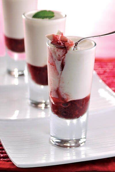 Mousse de yogurt